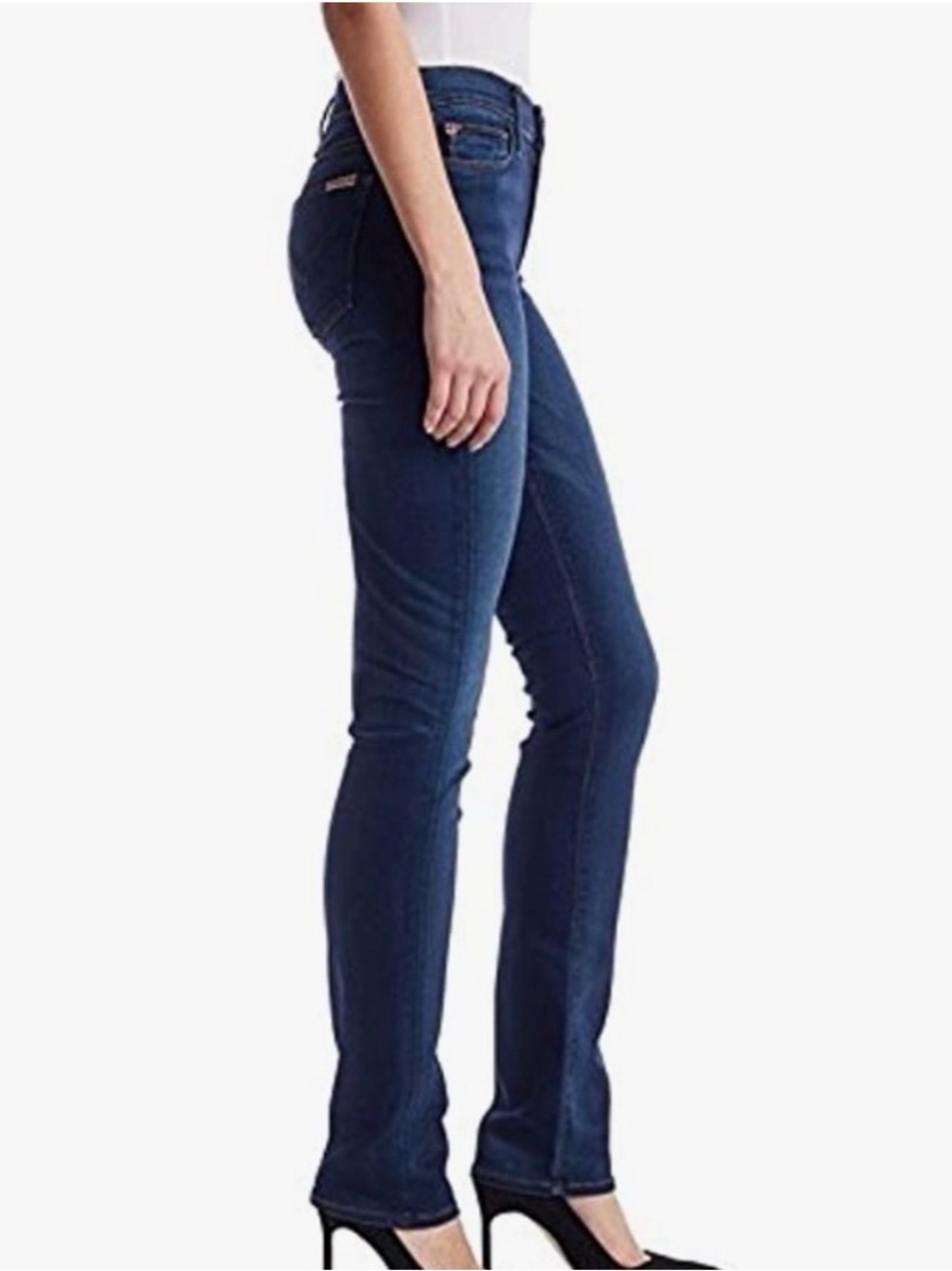 Hudson TILDA mid rise Cigarette Jeans Women’s Deep Blue Skinny Jeans